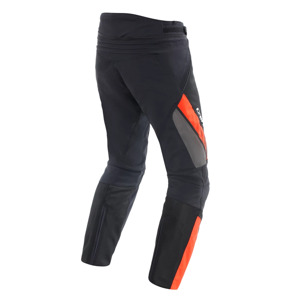 Dainese Drake 2 Air Absøluteshell Pants black/red-fluo
