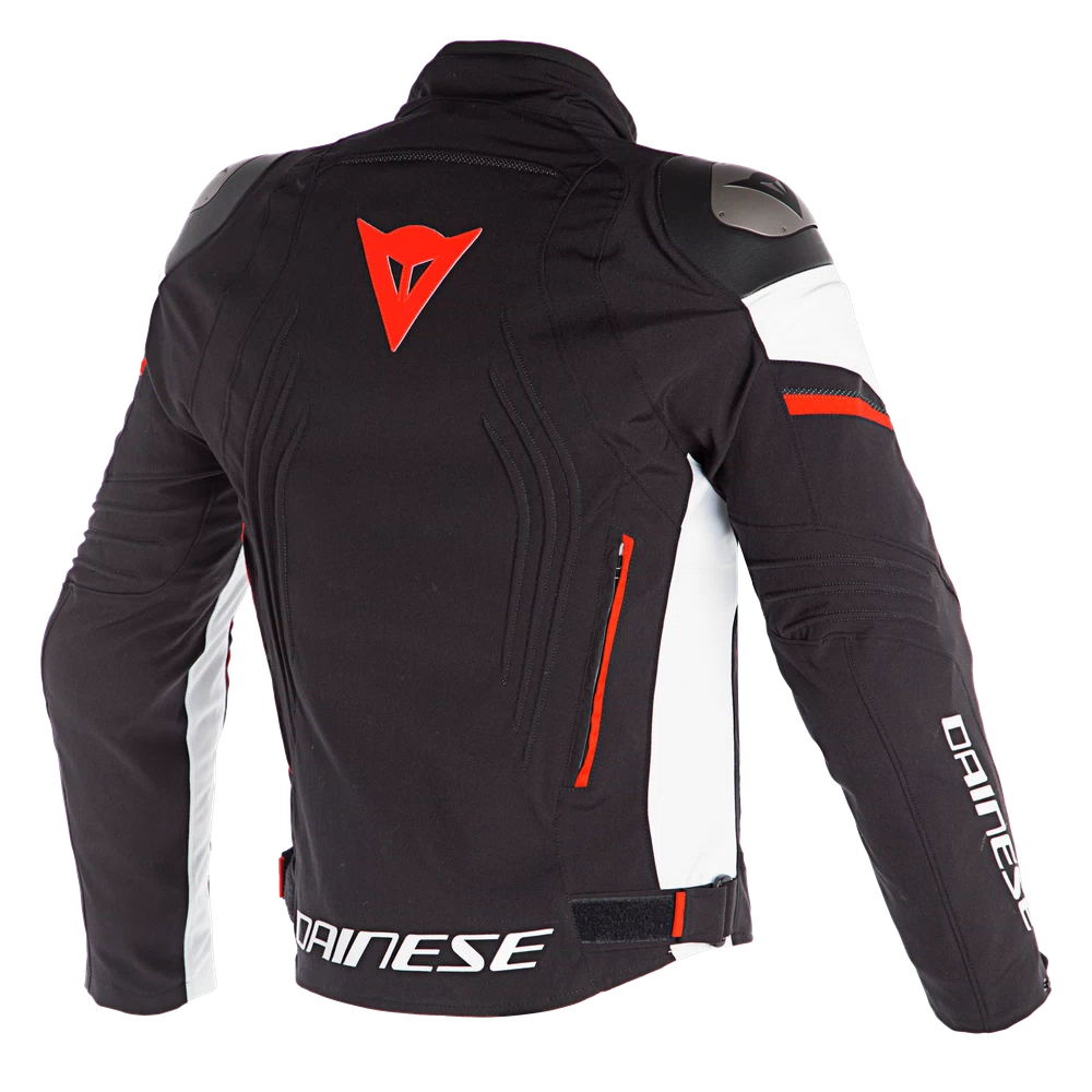 Dainese Racing 3 D-Dry® Jacket black/white/fluo-red