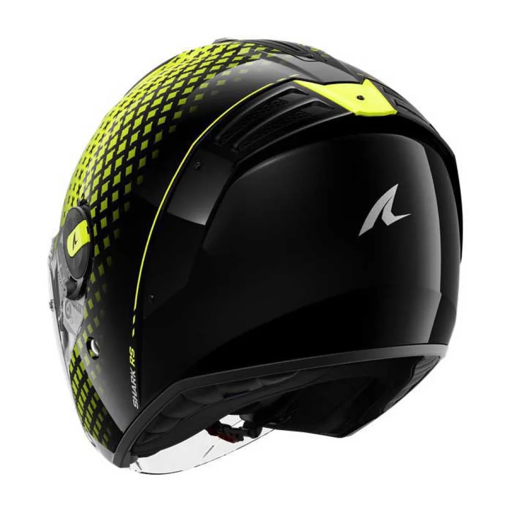 Shark RS JET STRIDE Black Yellow Silver