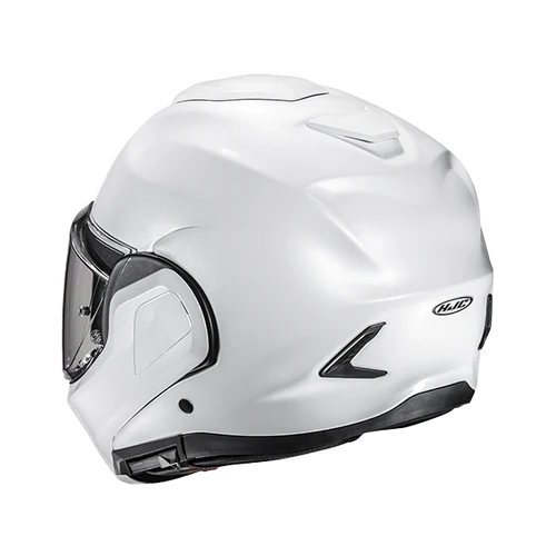 HJC F100 Pearl White