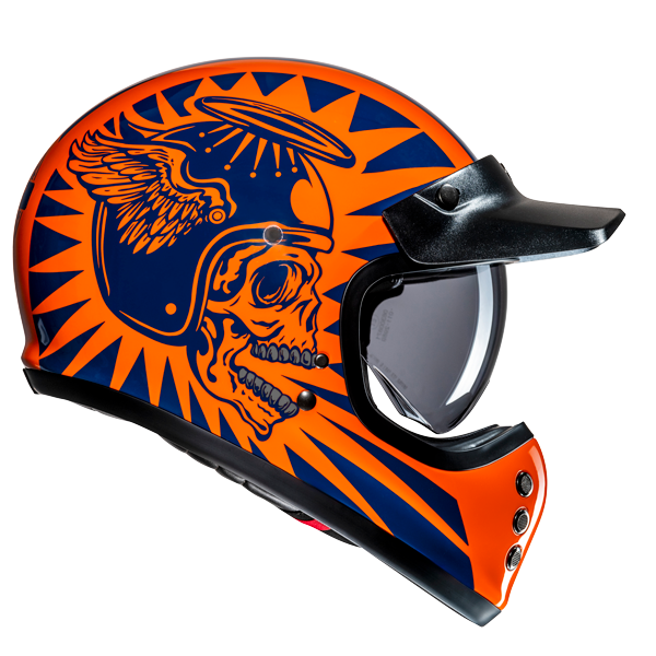 HJC V60 Flame Mc27