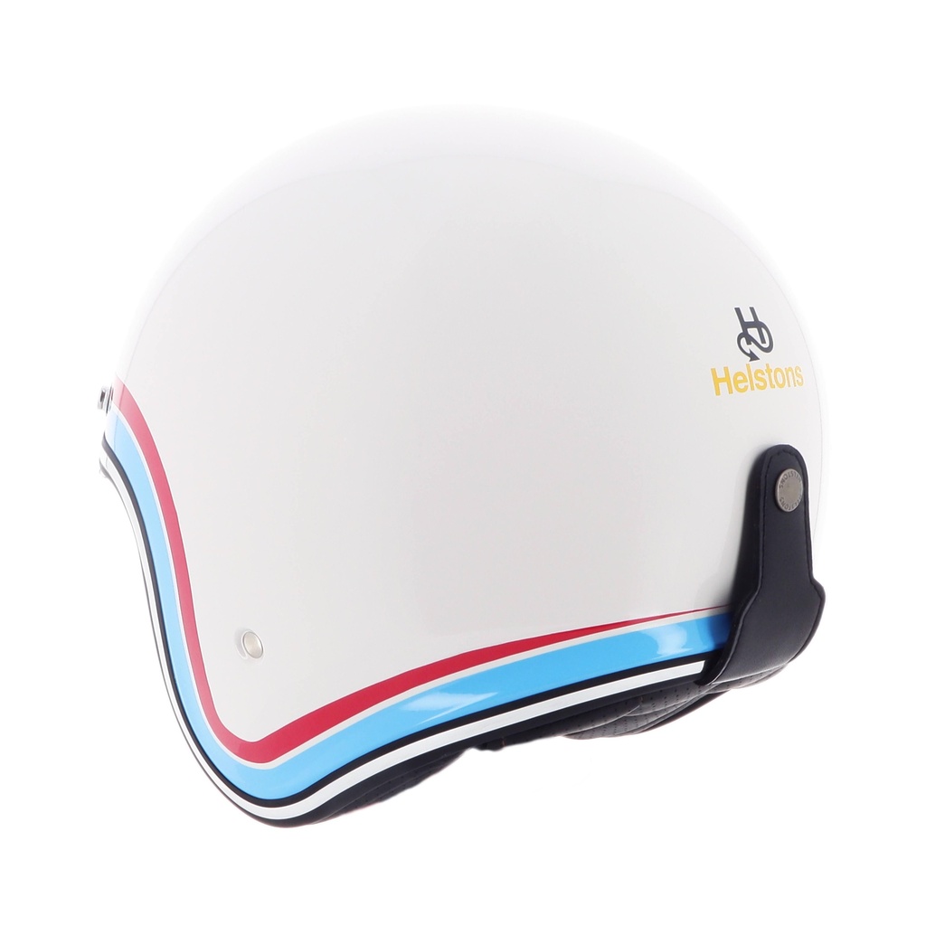 Helstons FREEDOM HELMET EN-2206 BEIGE (Blue-Red) (H589)