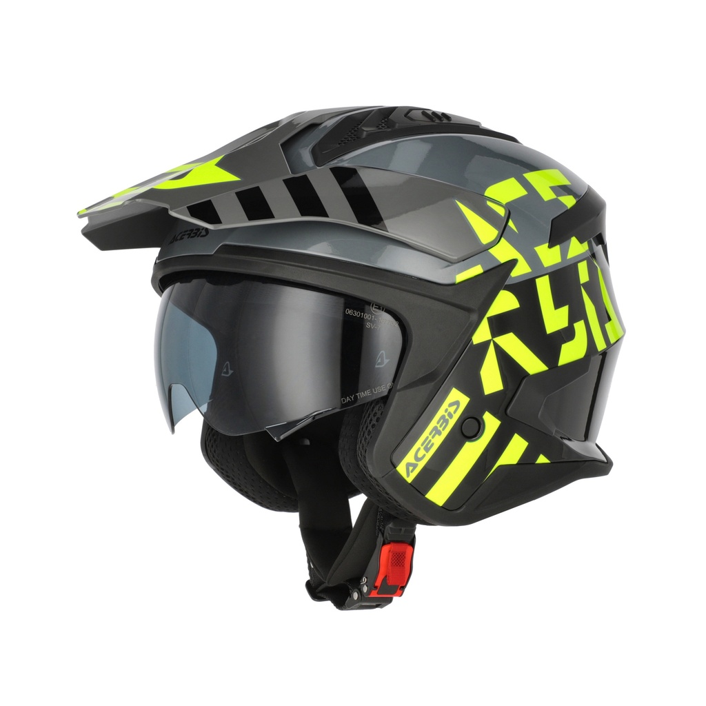 [0027886.444.060] Acerbis Aria Evo Black / Yellow Fluor (XS)
