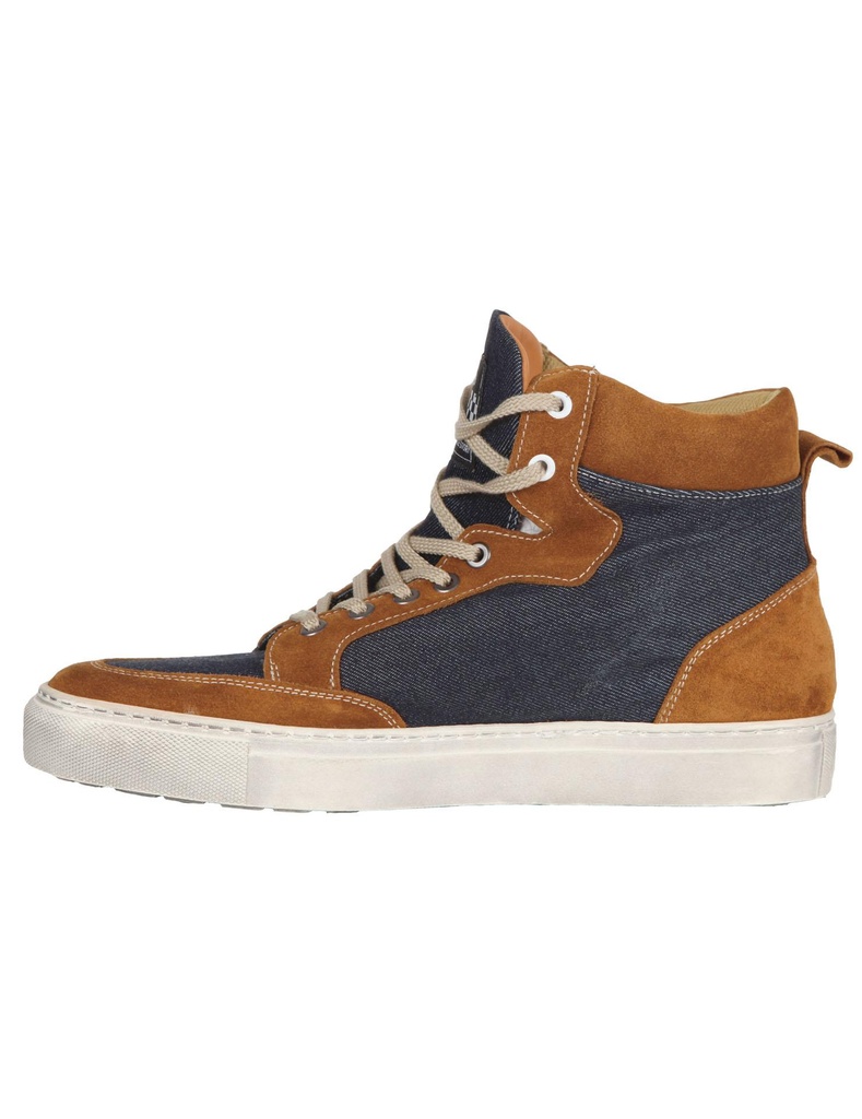 [*2021038 GB 39] Helstons KOBE Toile Armalith-Leather gold-blue (39)