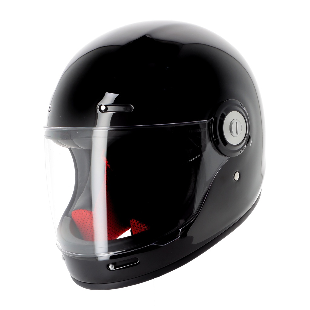 [2023030 NBT XS] Helstons NAKED FULL FACE Carbone black gloss (XS)