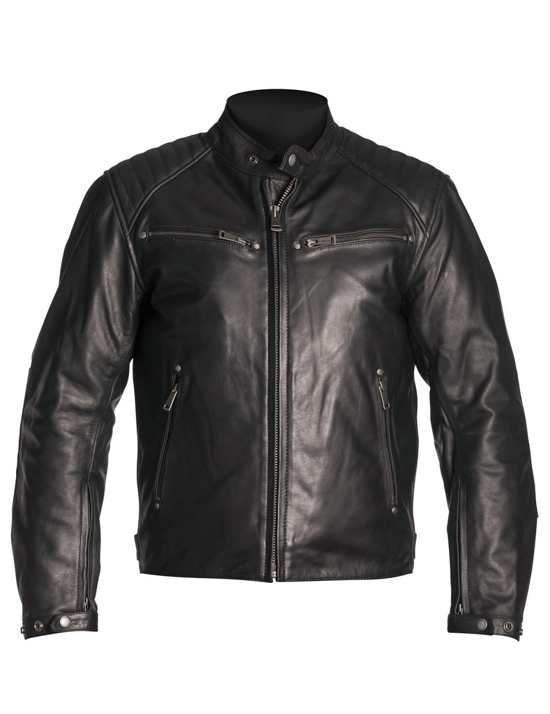 [20190033 NO S] Helstons ROCKET Leather Buffalo black (S)