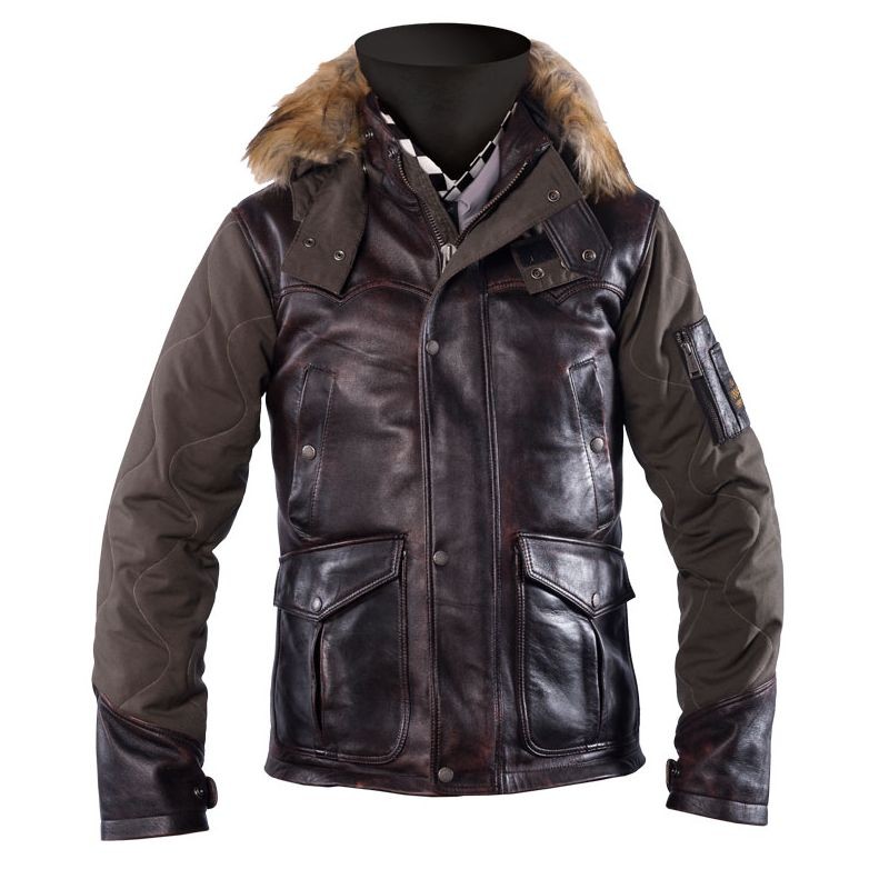 [20180054 MK S] Helstons FAIRBANKS brown (S)