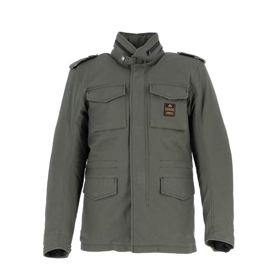 [2022013 K S] Helstons DIVISION Coton-Cordura khaki (S)