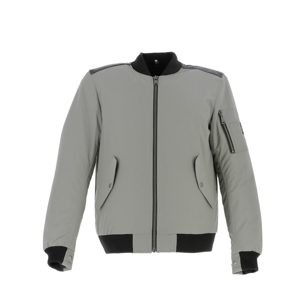 [2022042 SN S] Helstons HOWARD  Technique silver-black (S)