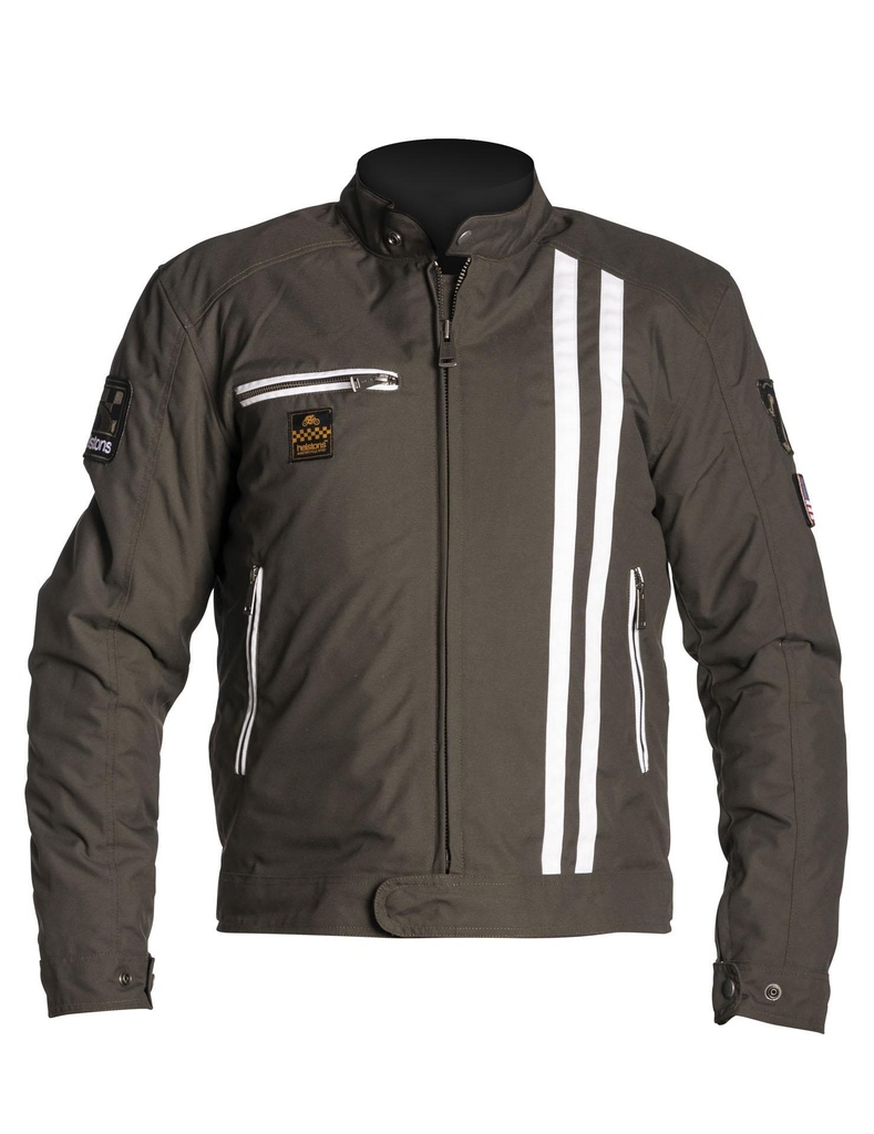 [20190036 KB S] Helstons COBRA SNAKE  Technique khaki-white (S)