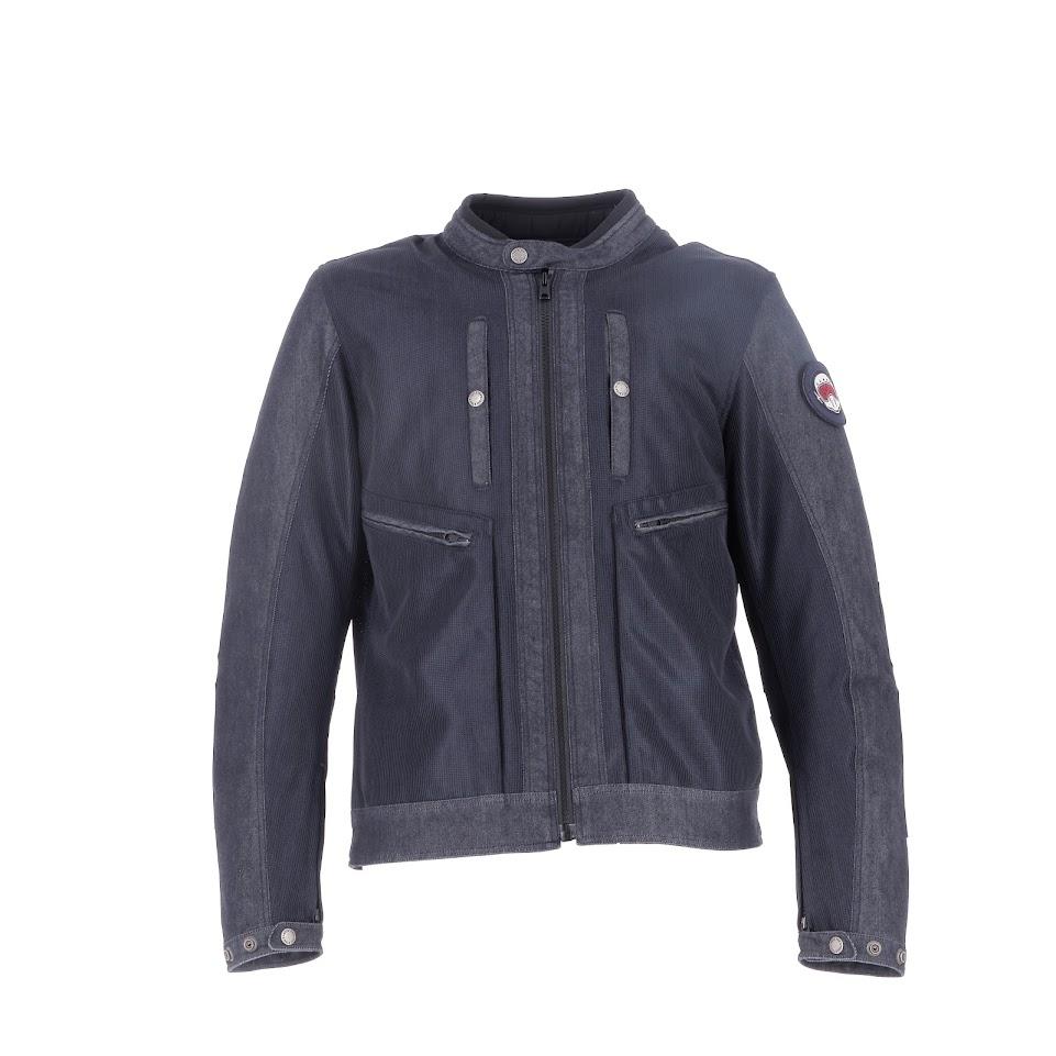 [2023009 BL S] Helstons RAID AIR Coton-Mesh blue (S)