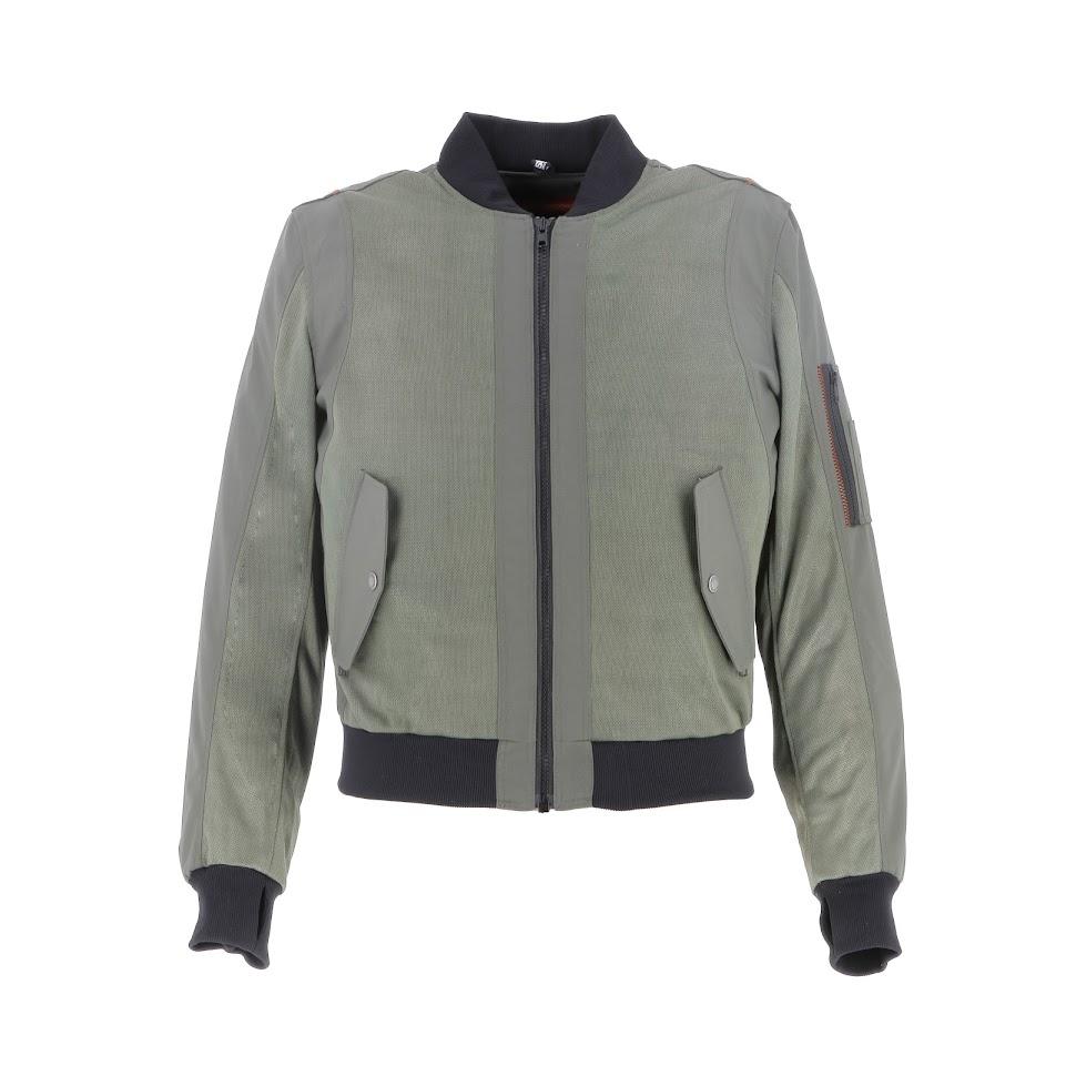 [2023011 K S] Helstons ELIS AIR  MESH khaki (S)