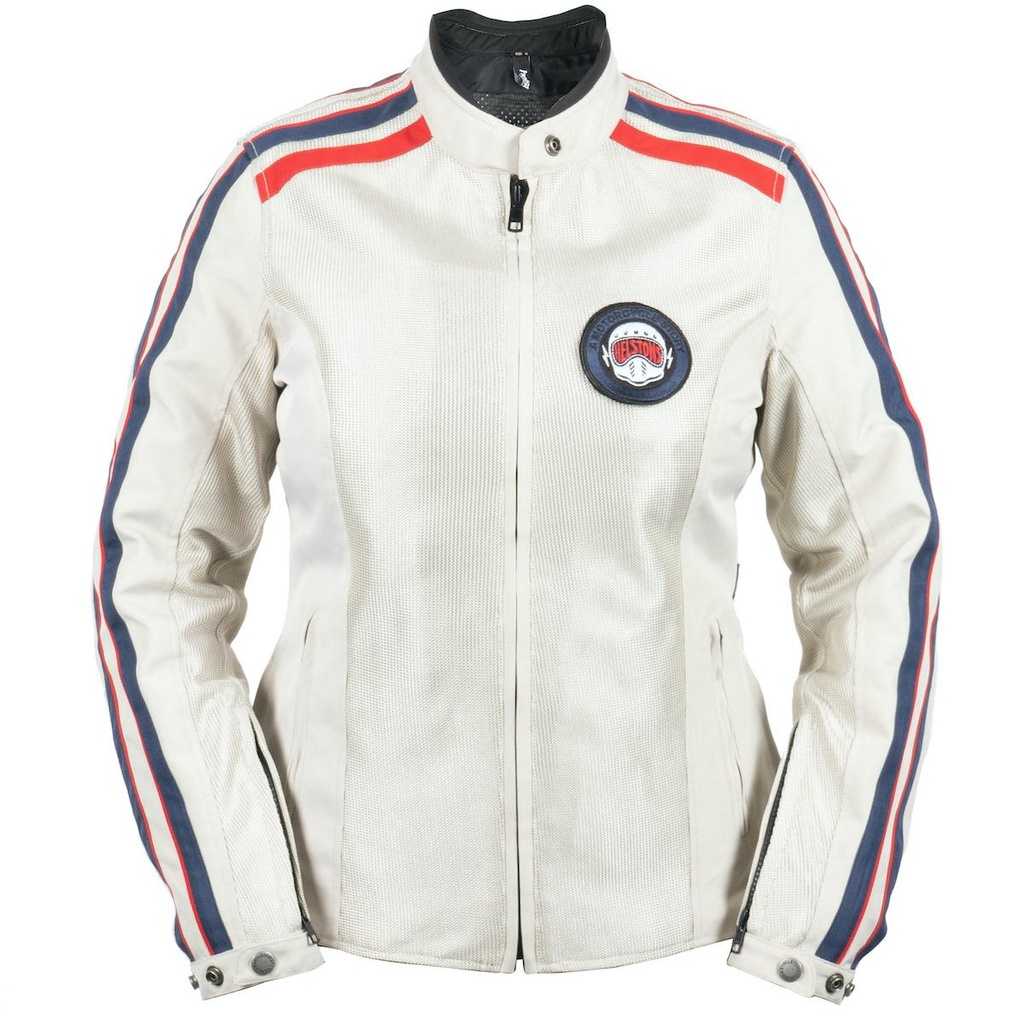 [2021023 SI S] Helstons JADE AIR  MESH silver (Red-Blue) (S)