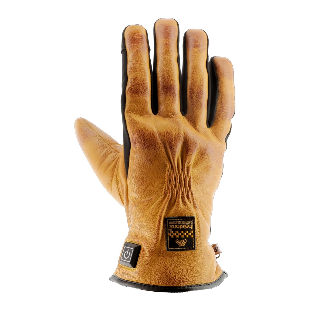 [2023041 G T8] Helstons BENSON Winter (HEATING) Leather gold (T8)