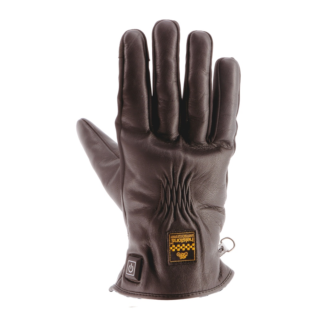 [2023041 M T8] Helstons BENSON Winter (HEATING) Leather brown (T8)