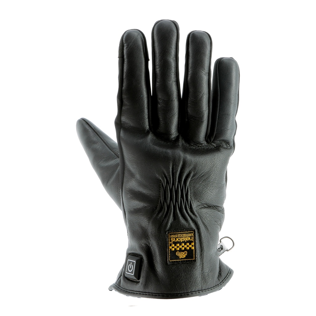 [2023041 NO T8] Helstons BENSON Winter (HEATING) Leather black (T8)