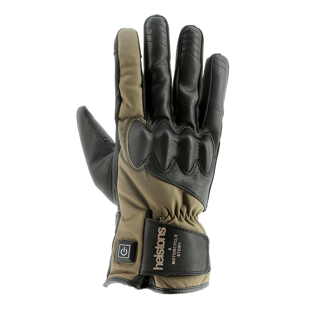 [2023044 NK T8] Helstons CURTIS Winter (HEATING) T-Leather black-khaki (T8)