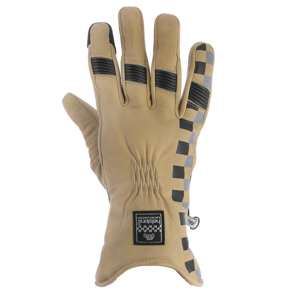 [2022034 BN T8] Helstons STEVE Winter Leather beige-black (T8)