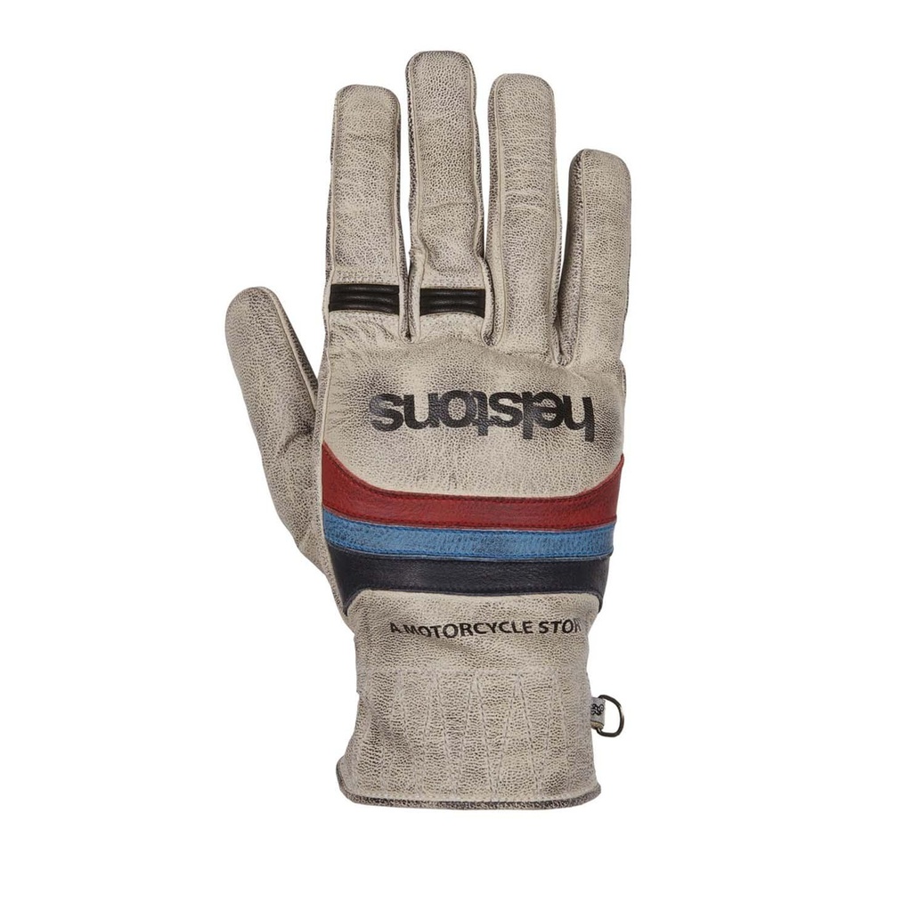 [*2020027 BBR T8] Helstons BORA Winter Leather beige (Blue-Red) (T8)