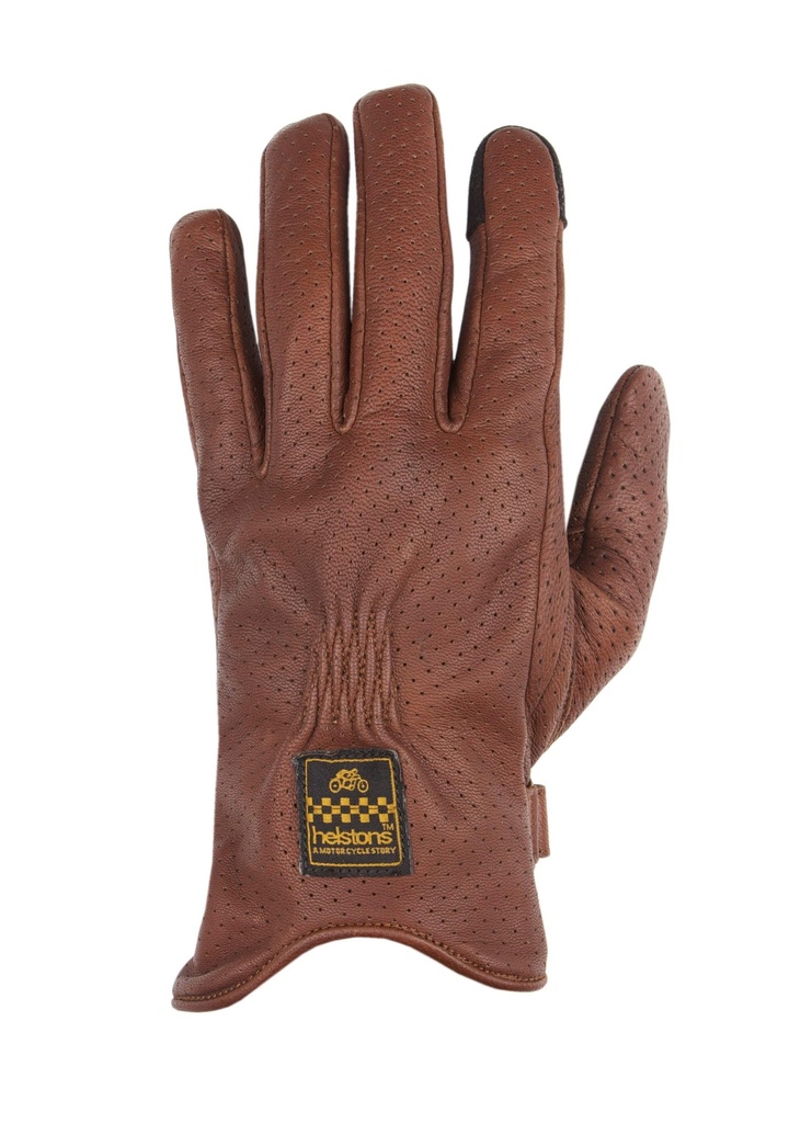 [2021029 CHN T8] Helstons CONDOR AIR Summer Leather choco-black (T8)