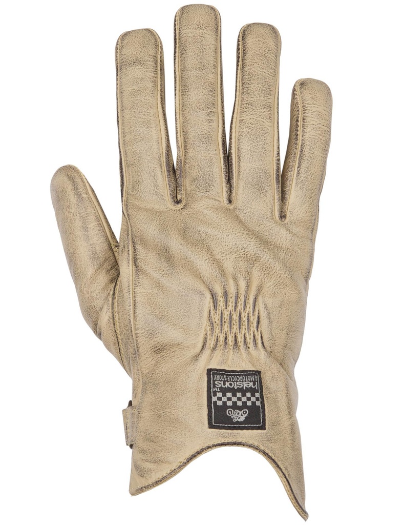 [20190061 BN T8] Helstons CONDOR Summer Leather beige-black (T8)