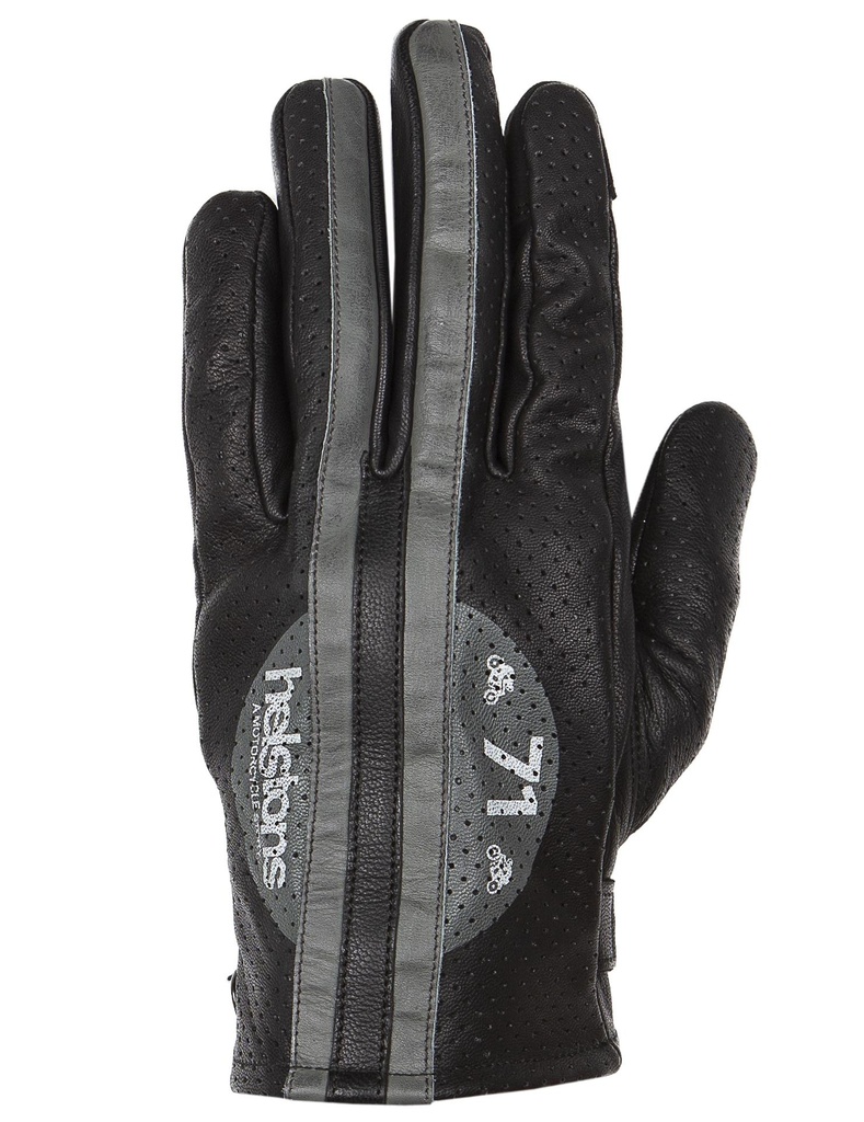 [2021112 NGI T8] Helstons RECORD AIR Summer Leather black  (T8)
