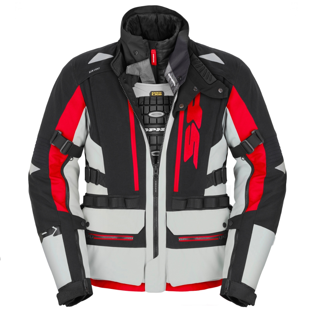 [D233-497-M] Spidi Allroad Ice/Red (M)