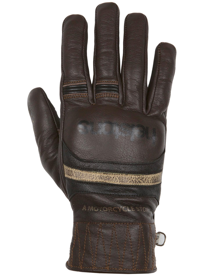 [20190063 MNB T8] Helstons MORA Summer Leather brown (Black-Beige) (T8)