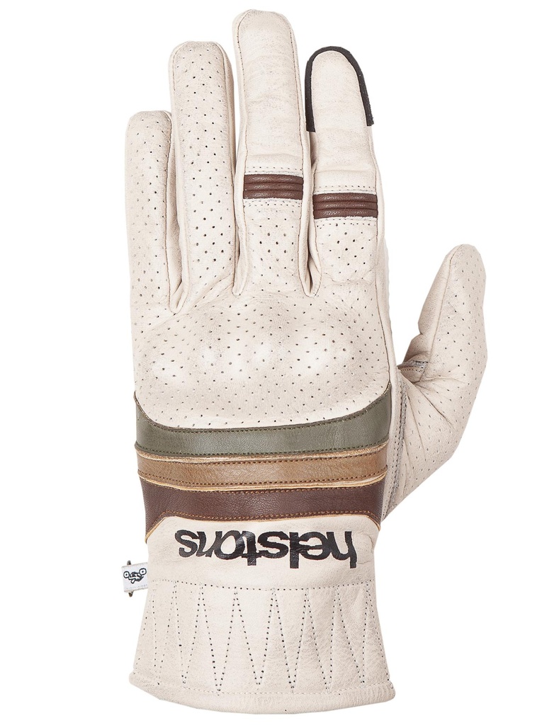 [2021030 BMK T8] Helstons MORA AIR Summer Leather beige (Marron-Kaki) (T8)