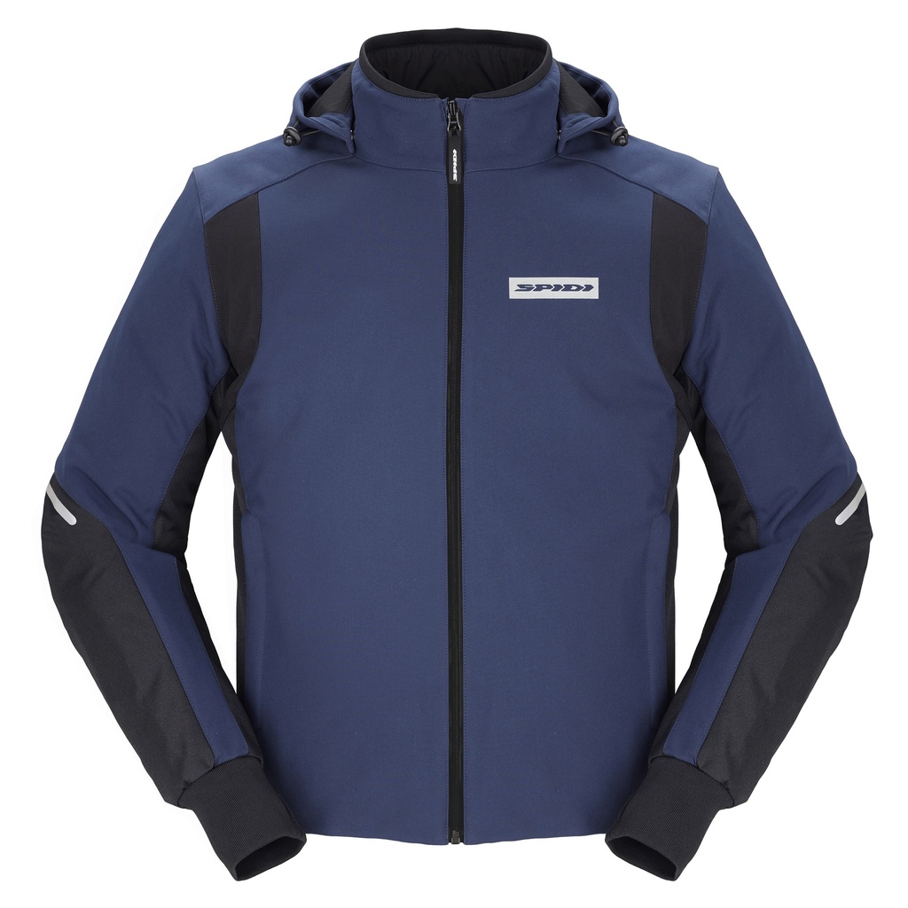 Spidi Hoodie Armor H2Out Black/Blue