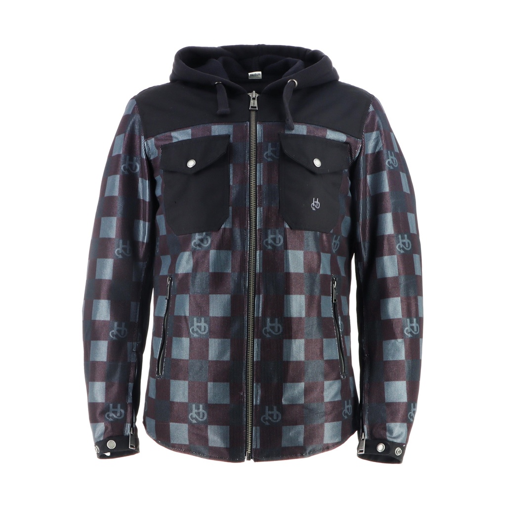 Helstons WOOD AIR Canvas-Mesh black-grey