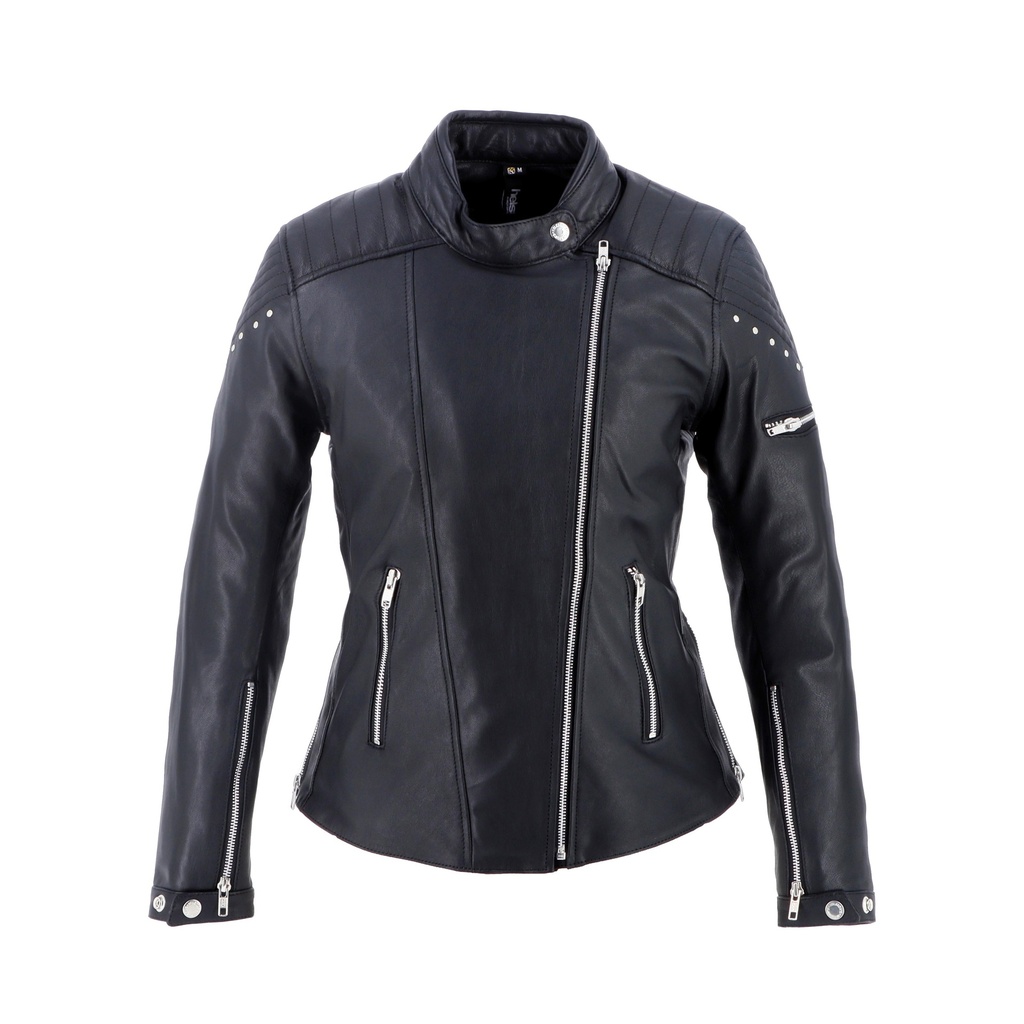 [2024015 NO S] Helstons JANIS Leather Soft black (S)