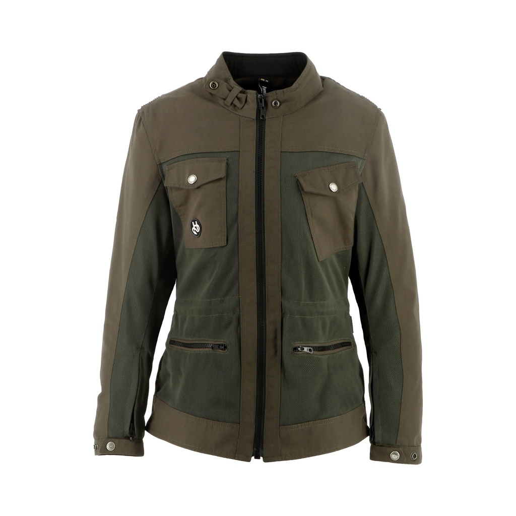 [2024019 K S] Helstons SAHARA AIR Canvas-Mesh khaki (S)