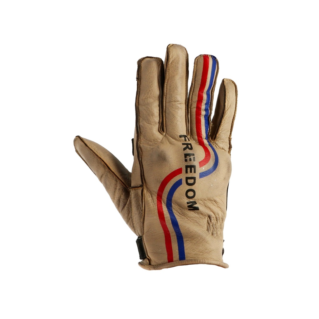 Helstons FREEDOM Man Summer Leather beige (Blue-Red)