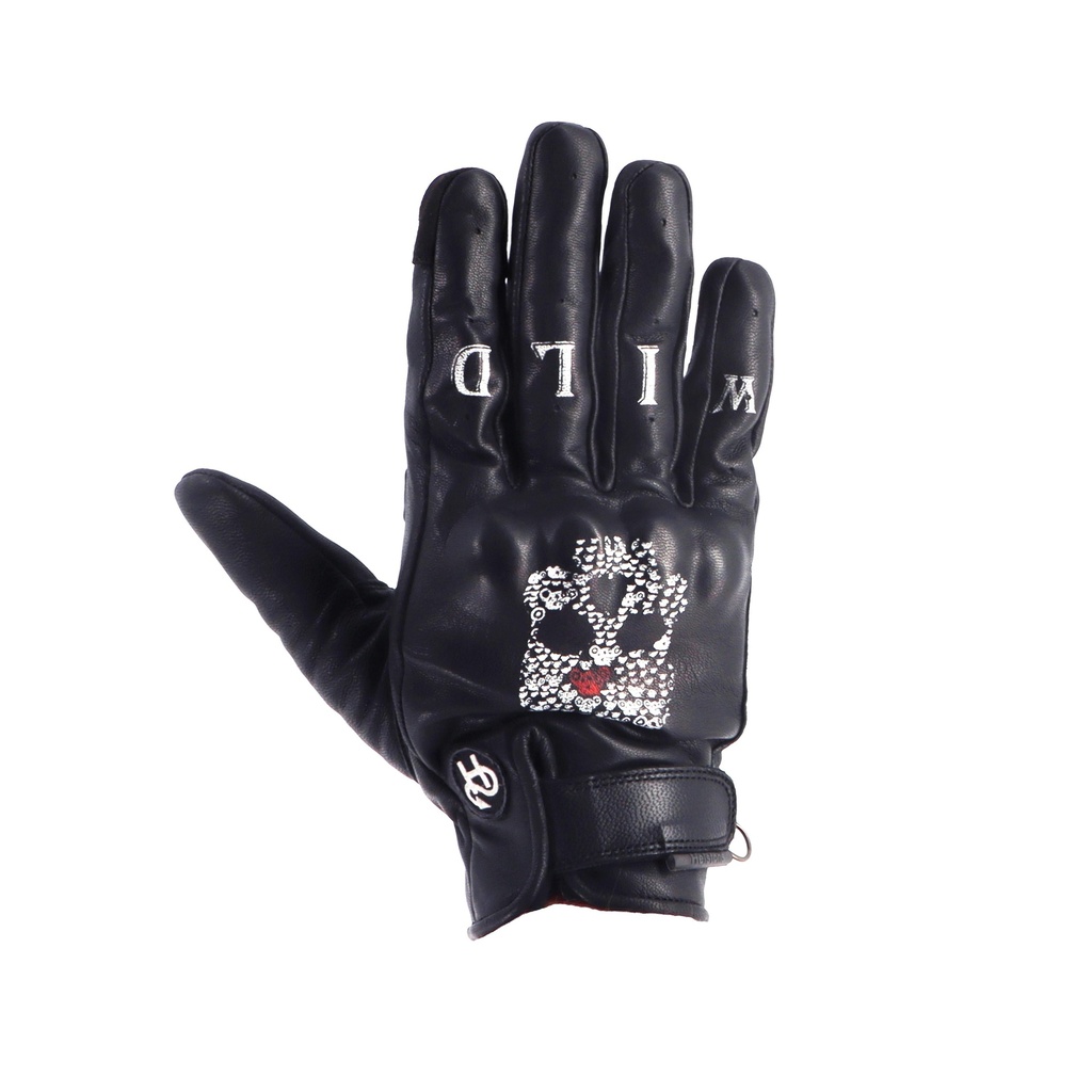 [2024028 NO T8] Helstons SKULL Summer Leather black (T8)