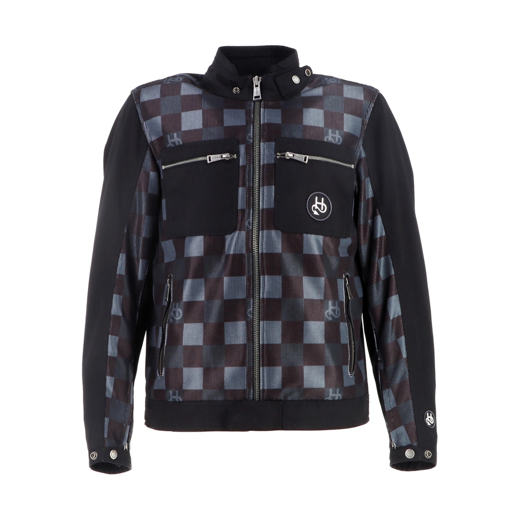 Helstons GENESIS AIR Man Canvas-Mesh black-grey