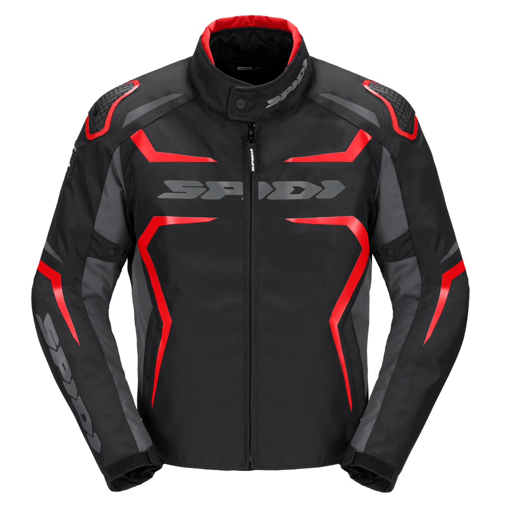 [*D285-021-S] Spidi Race-Evo H2Out Black/Red (S)