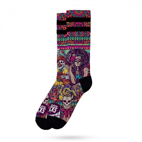 [968774] American Socks DÍA DE LOS MUERTOS (42-46)