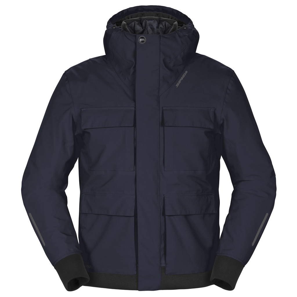 [D294-050-M] Spidi Riding Parka Blue (M)