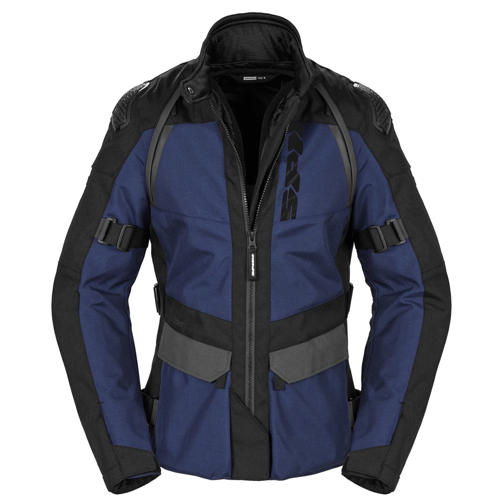 [D296-022-XS] Spidi Rw H2Out Lady Black/Blue (XS)