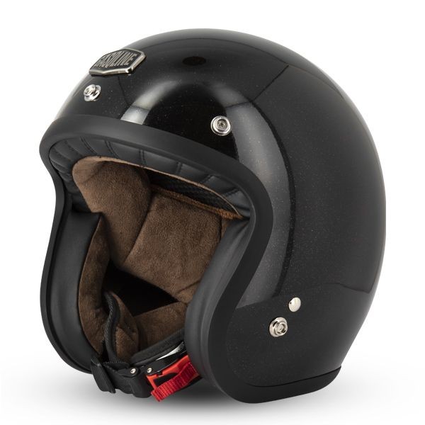 [JCR6G1001] Gasoline S250 matt metalflake black (XS)