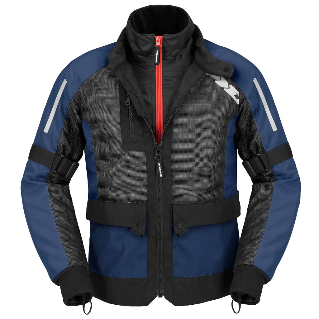 [D300-022-S] Spidi Net H2Out Black/Blue (S)