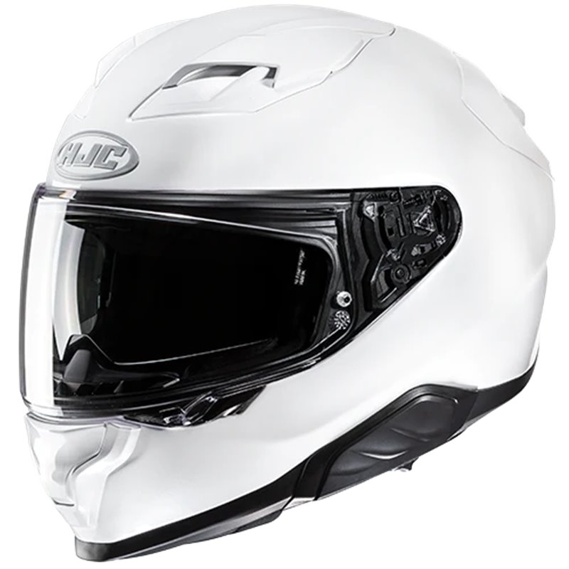 HJC F71 Uni Pearl White