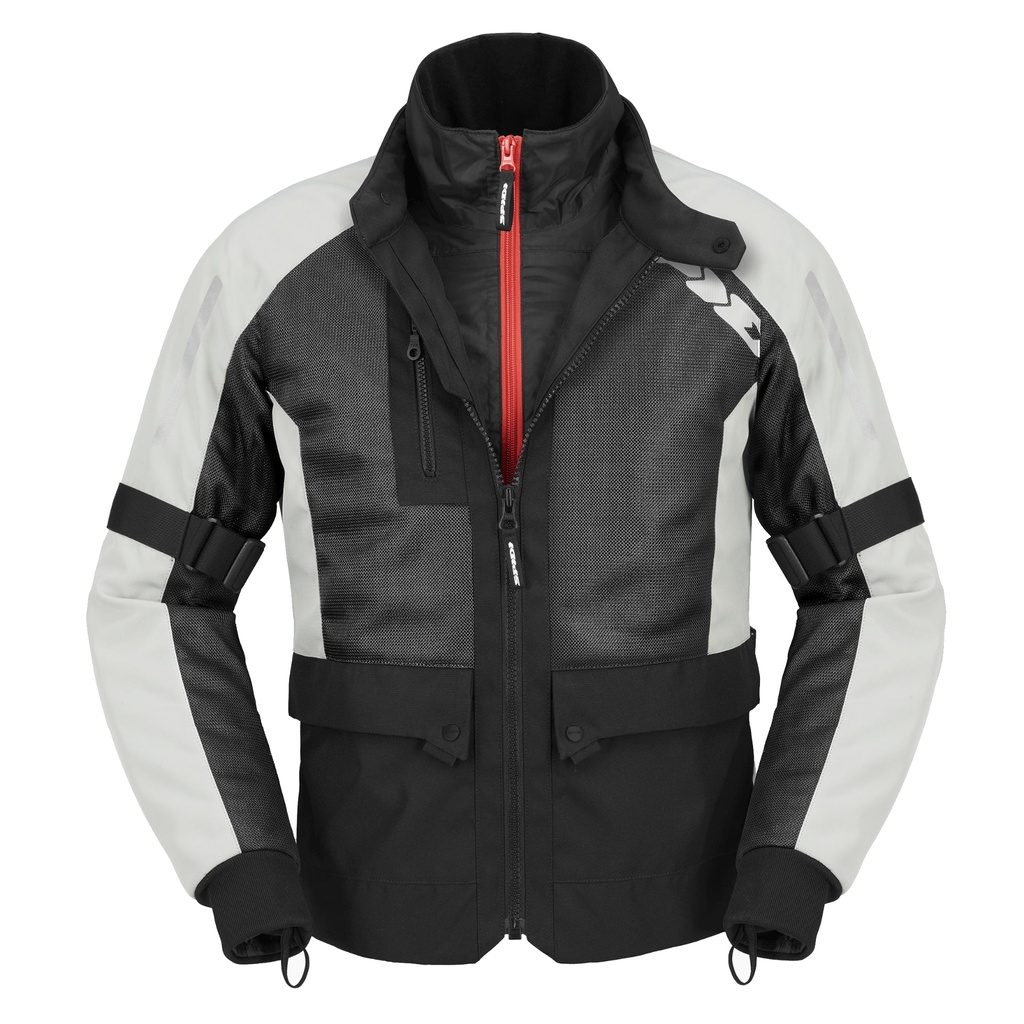 [D300-341-S] Spidi Net H2Out Black/Ice (S)