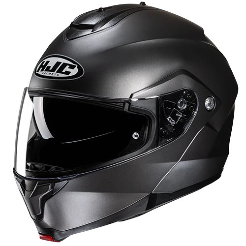 HJC C91N SEMI FLAT TITANIUM
