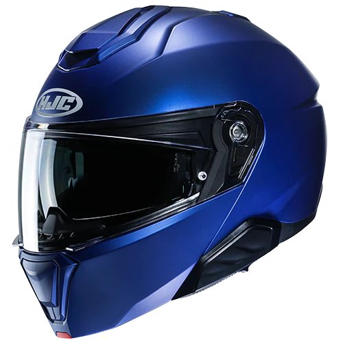 [15433506] HJC i91 SEMI FLAT METALLIC BLUE (XS)
