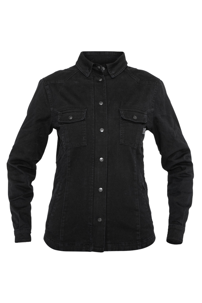 [JDL8002-XS] John Doe Motoshirt Women Black (XS)