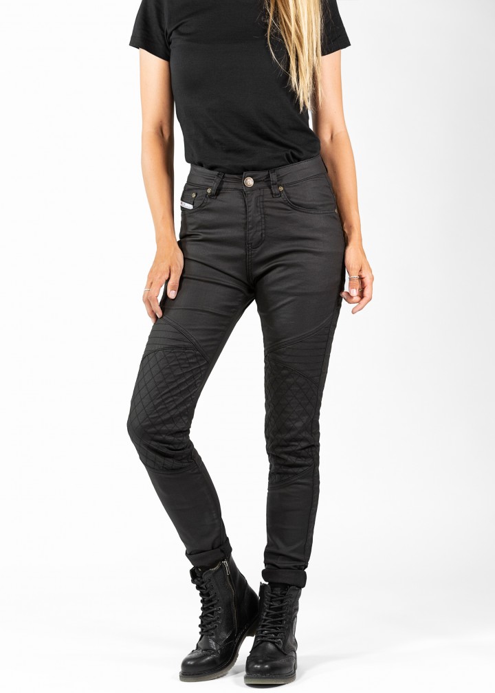 [JDJ4009-27/32] John Doe Betty Biker Jeggings Black (27/32)