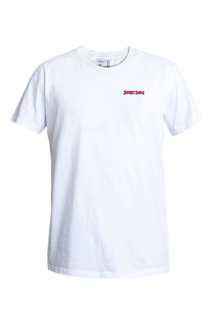 [JDS7030-S] John Doe T-Shirt Snake On Fire White (S)