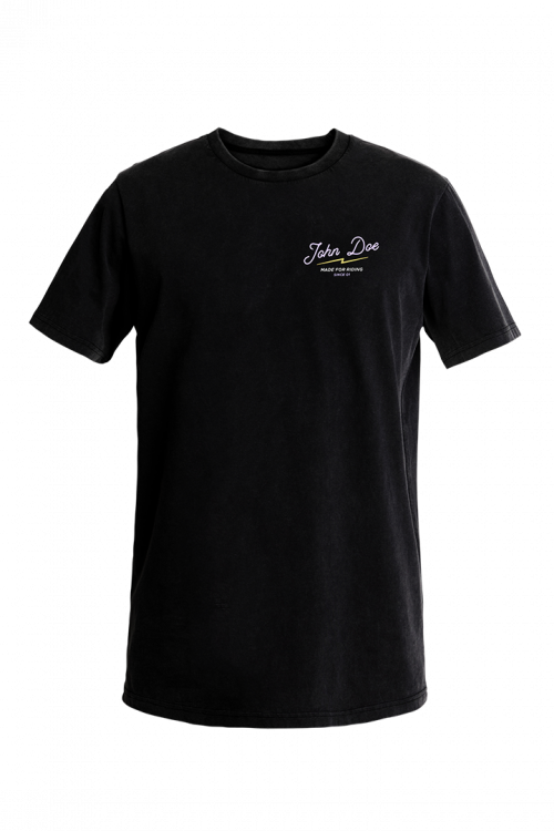 [JDS7040-S] John Doe T-Shirt Wave Black (S)